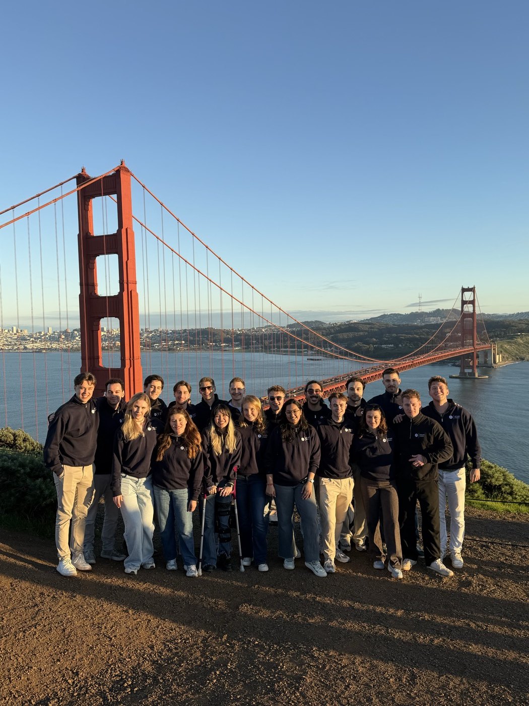 START Munich group at the Golden Gate Bridge